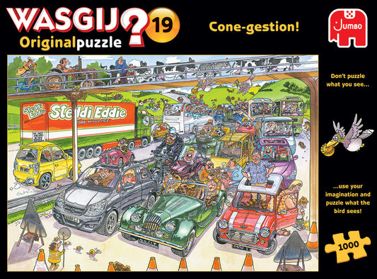 WASGIJ ORIGINAL #19 CONE-GESTION 1000 BRIKKER