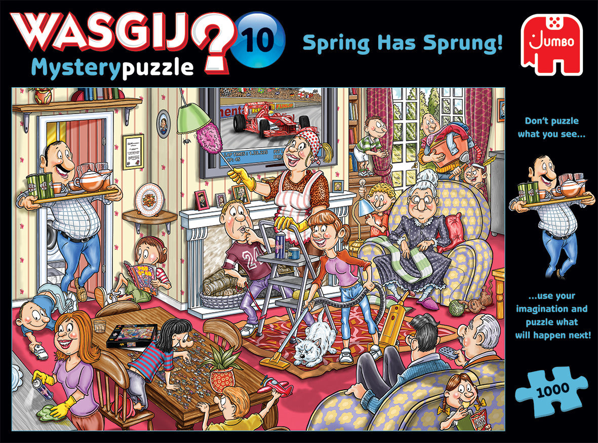 WASGIJ MYSTERY #10 SPRING HAS SPRUNG 1000 BRIKKER