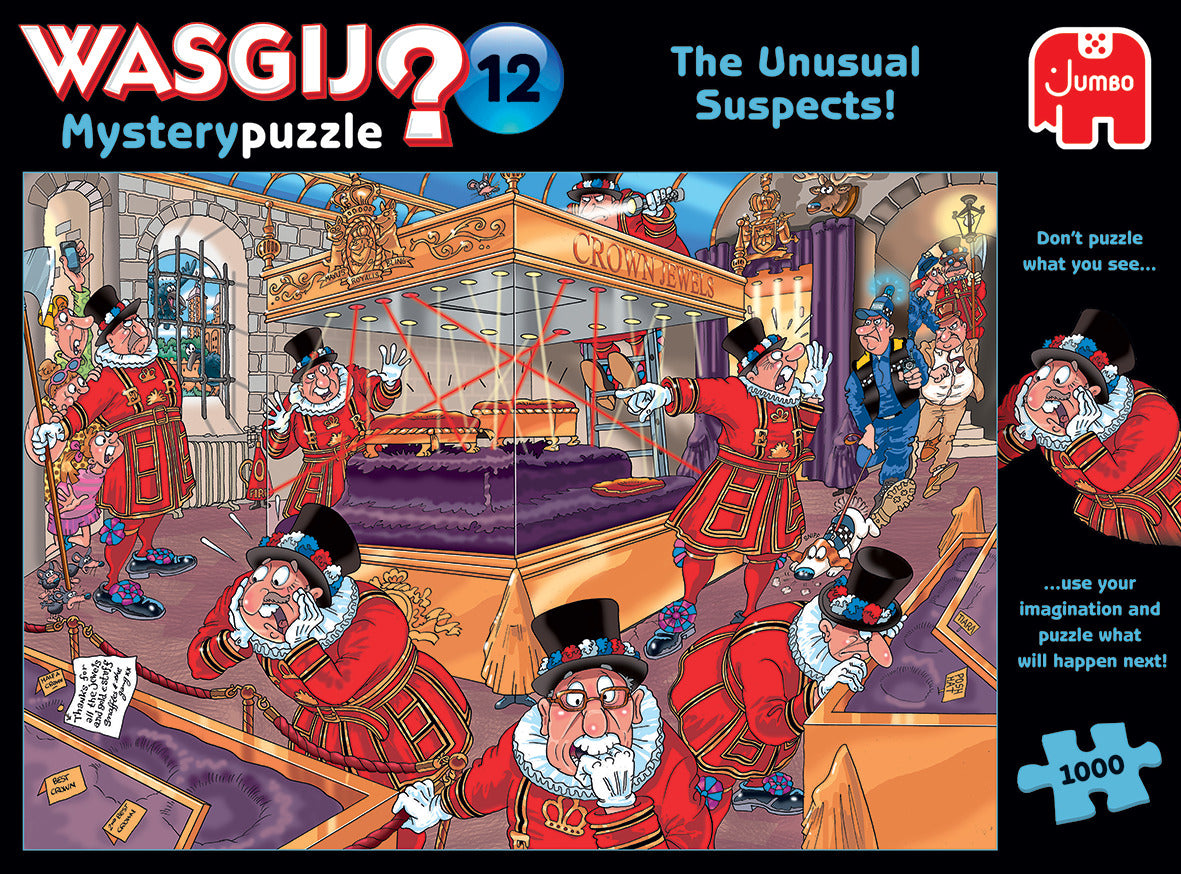 WASGIJ MYSTERY #12 THE UNUSUAL SUSPECTS 1000 BRIKK
