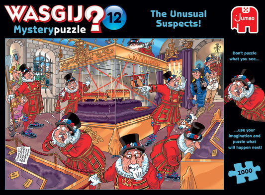 WASGIJ MYSTERY #12 THE UNUSUAL SUSPECTS 1000 BRIKK