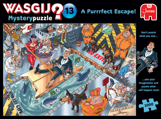 WASGIJ MYSTERY #13 A PURRRFECT ESCAPE 1000 BRIKKER