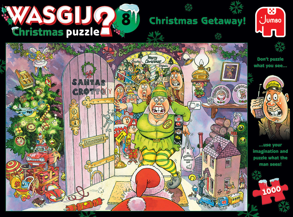WASGIJ #8 CHRISTMAS GETAWAY 1000 BRIKKER