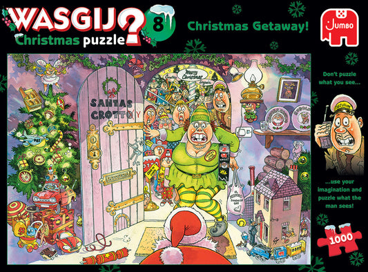 WASGIJ #8 CHRISTMAS GETAWAY 1000 BRIKKER