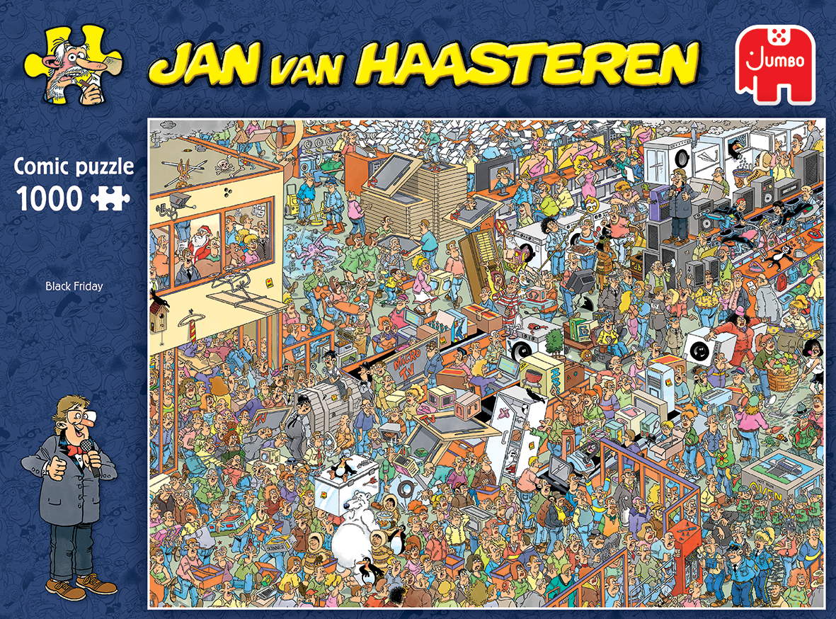 JAN VAN HAASTEREN BLACK FRIDAY 1000 BRIKKER