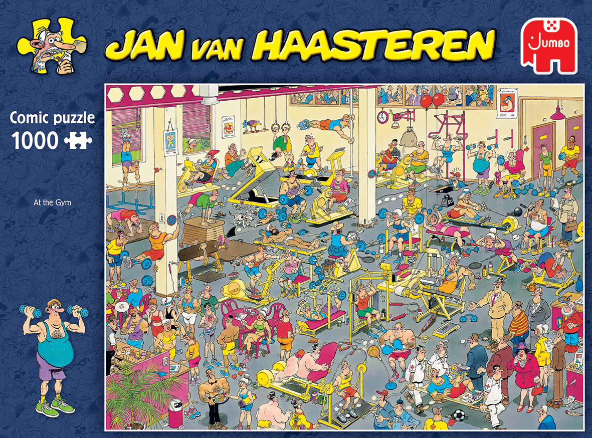 JAN VAN HAASTEREN AT THE GYM 1000 BRIKKER