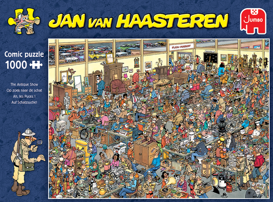 JAN VAN HAASTEREN THE ANTIQUE SHOW 1000 BRIKKER