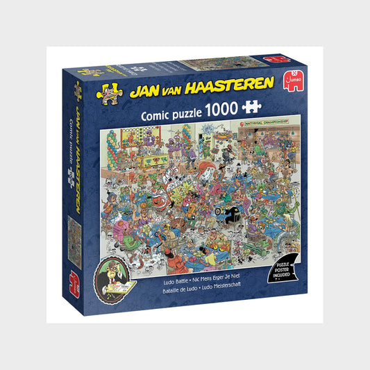 JAN VAN HAASTEREN LUDO BATTLE 1000 BRIKKER
