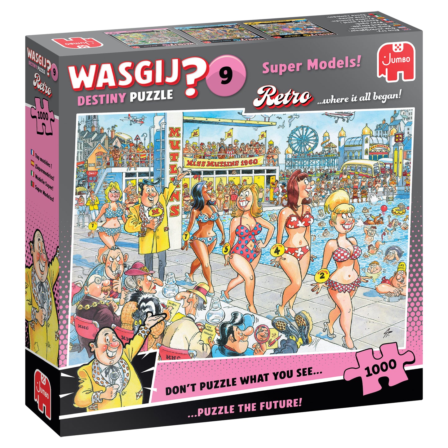 WASGIJ RETRO SUPER MODELS 1000