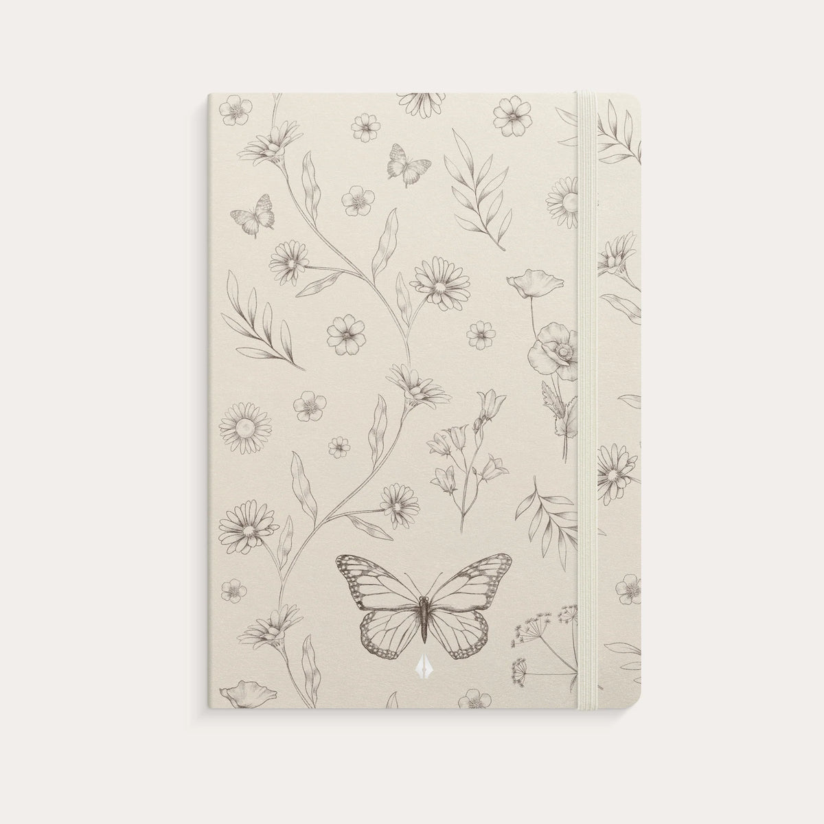 NOTEBOOK DELUXE BUTTERFLY A5 LINJERET