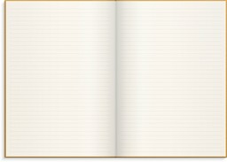 NOTEBOG TEXTILE MUSTARD LINJERET A4