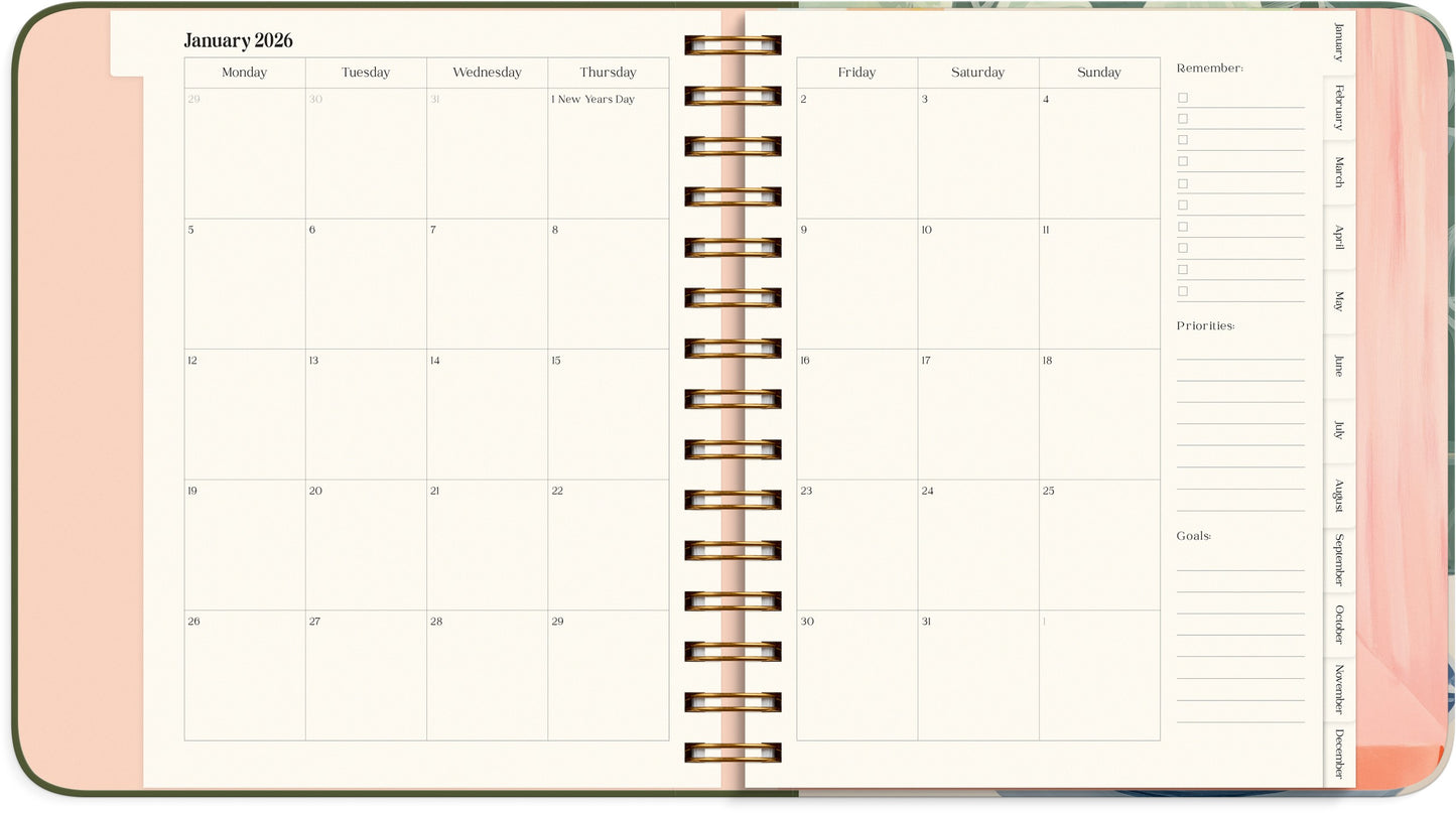 LIFE PLANNER DECOR 2026
