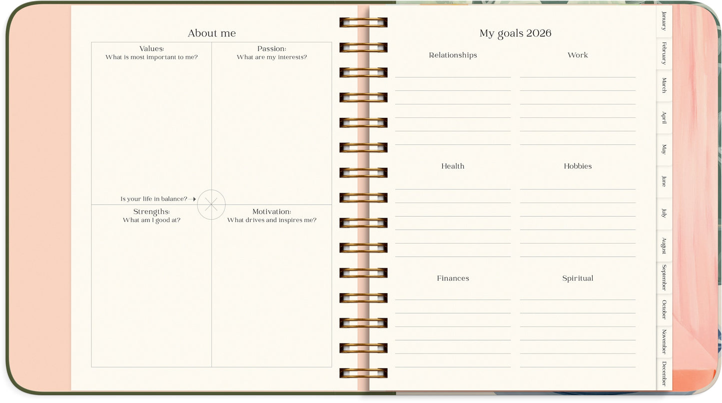 LIFE PLANNER DECOR 2026