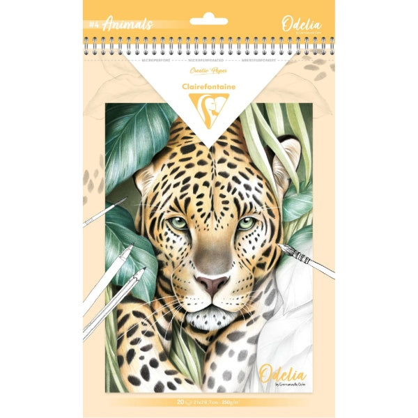 ODELIA COLOURING PAD A4 20 ARK
