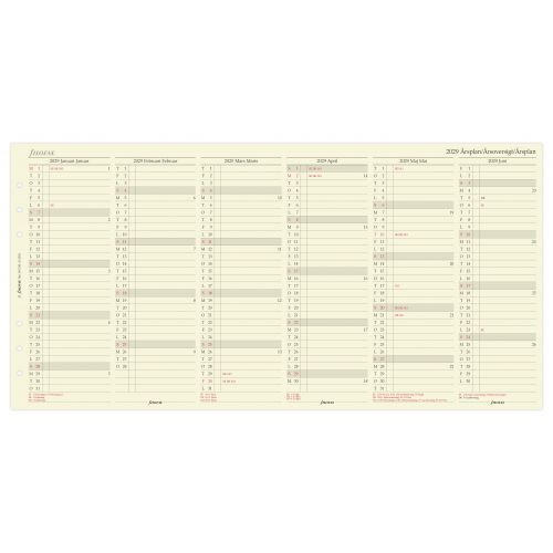 FILOFAX ÅRSPLAN A5 2029