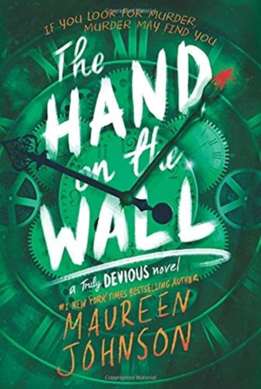 HAND ON THE WALL