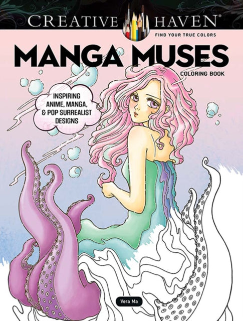 MANGA MUSES COLOURING BOOK
