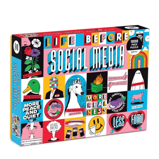 LIFE BEFORE SOCIAL MEDIA 1000 BRIKKER
