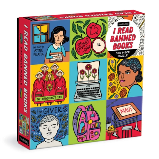 I READ BANNED BOOKS 500 BRIKKER