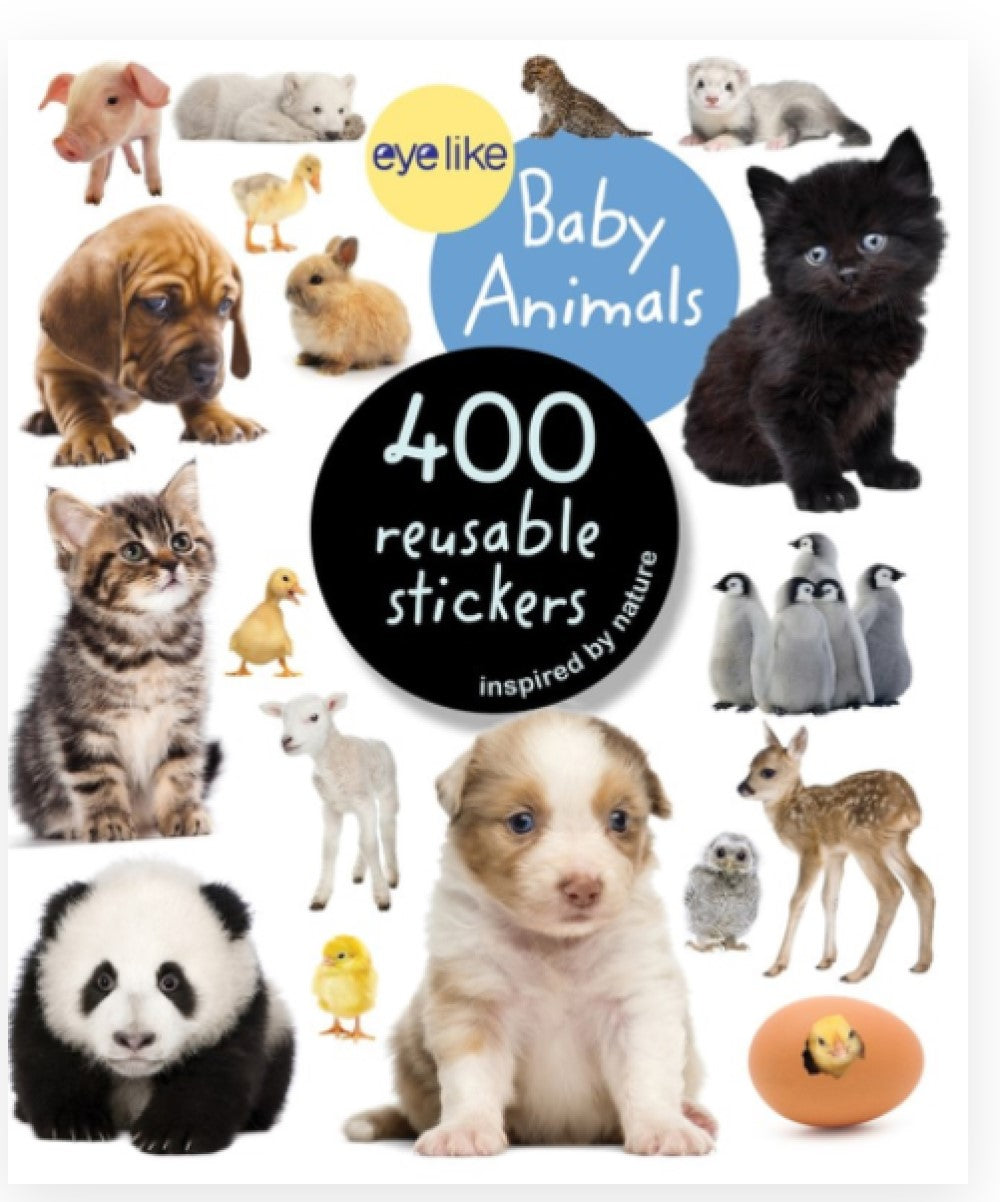 EYELIKE STICKERS: BABY ANIMALS
