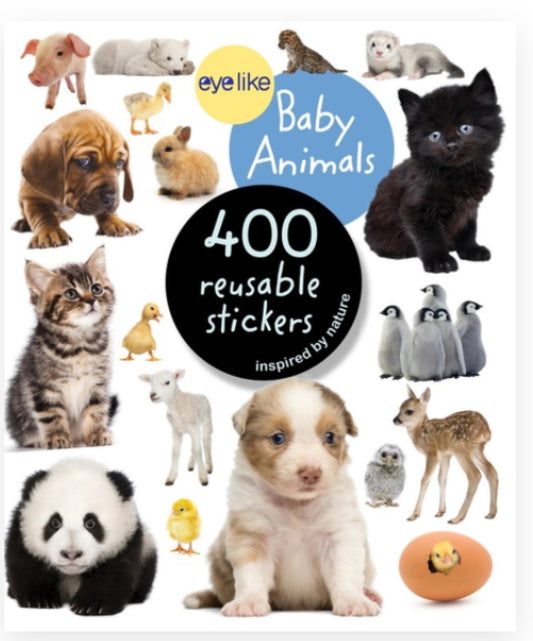 EYELIKE STICKERS: BABY ANIMALS