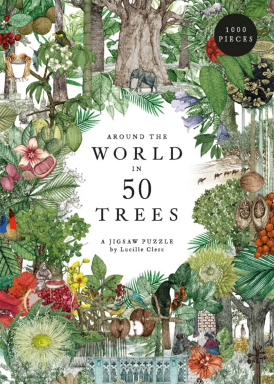 AROUND THE WORLD IN 50 TREES 1000 BRIKKER