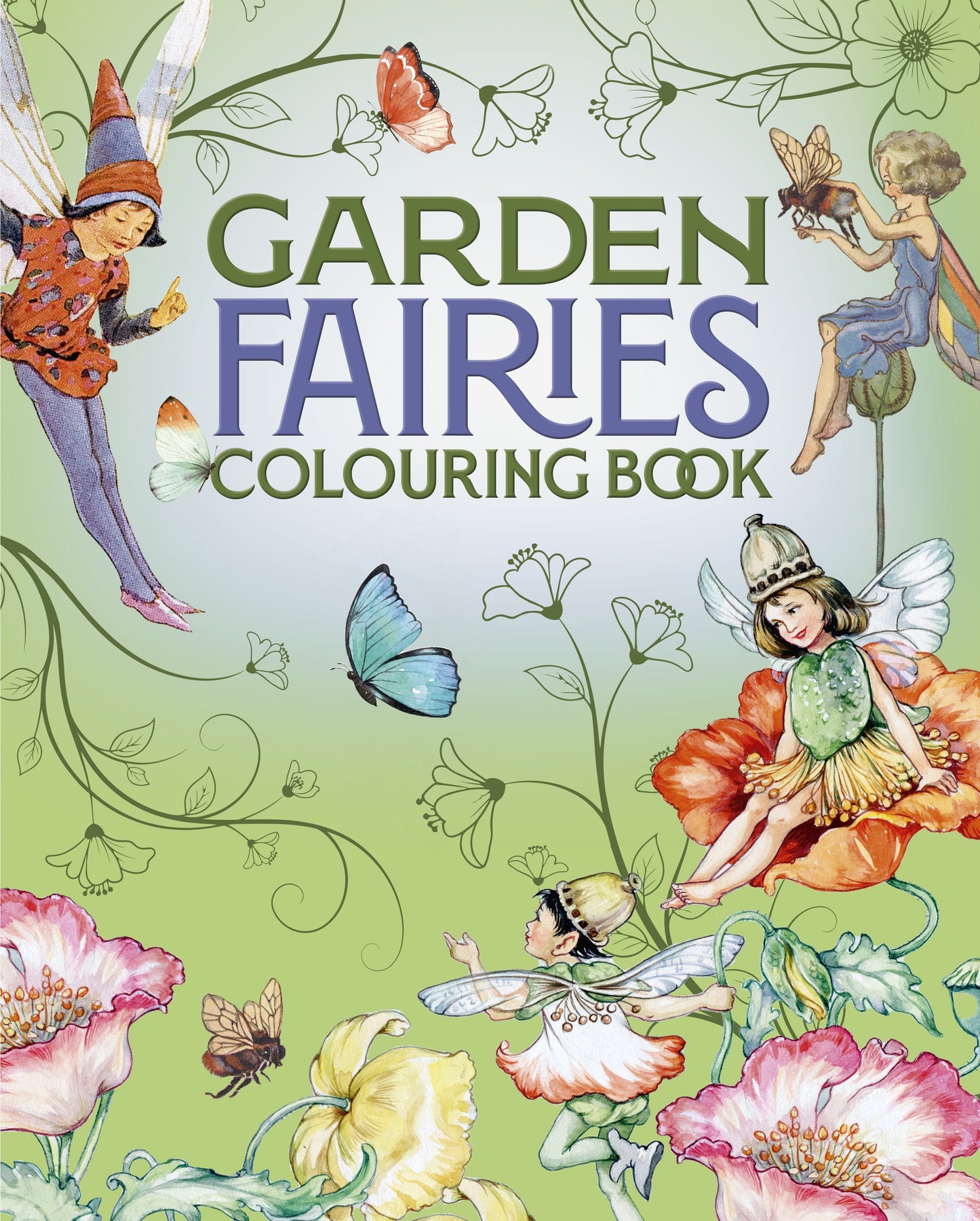 GARDEN FAIRIES COLOURING BOOK