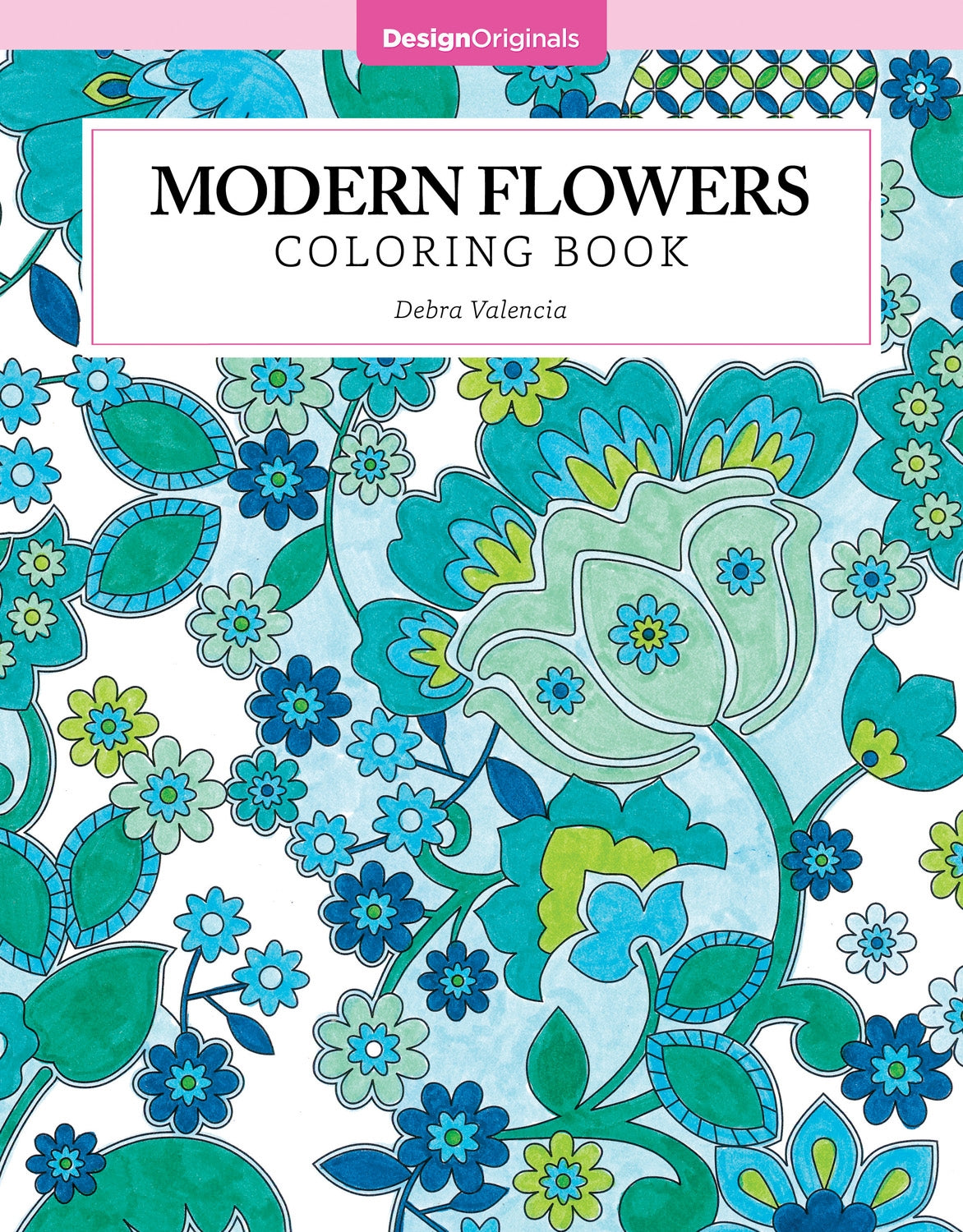 MODERN FLOWER COLORING BOOK