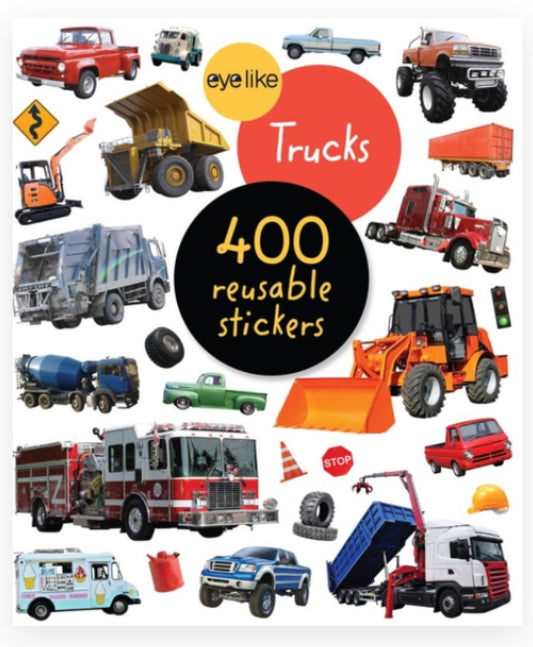 EYELIKE STICKERS: TRUCKS