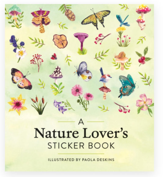 A NATURE LOVER'S STICKER BOOK