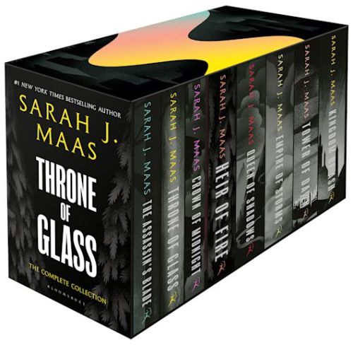 THRONE OF GLASS BOXSER - PAPERBACK