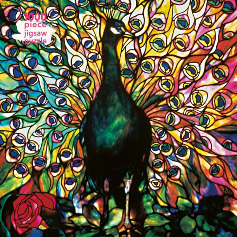 ADULT JIGSAW PUZZLE LOUIS COMFORT TIFFANY 1000