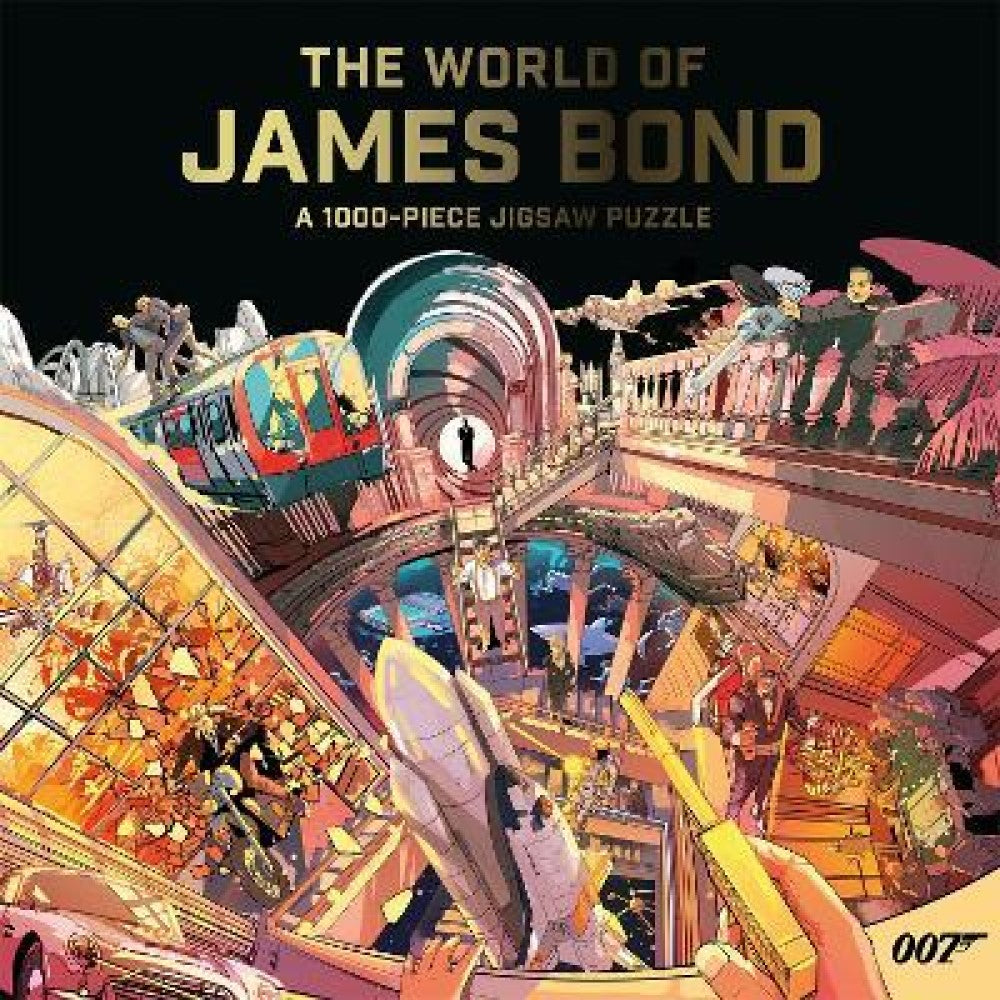 THE WORLD OF JAMES BOND 1000 BRIKKER