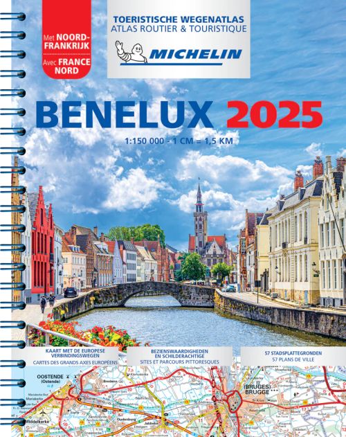 MICHELIN BENELUX 2025 ATLAS