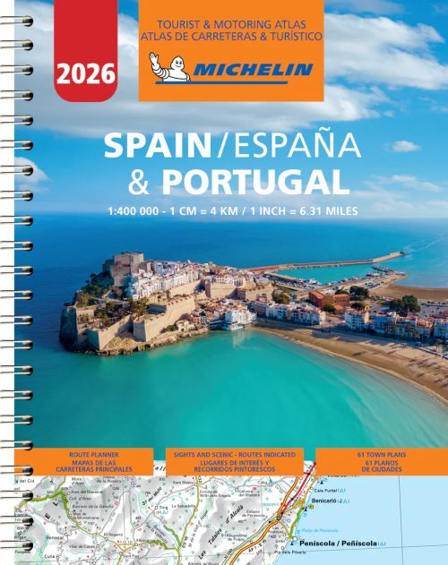 MICHELIN SPAIN/PORTUGAL 2026 MOTORING ATLAS
