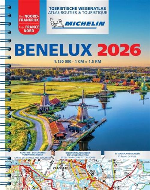 MICHELIN BENELUX 2026 MOTORING ATLAS