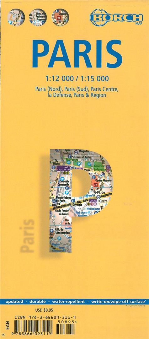 BORCH PARIS 1:12000/1:15000