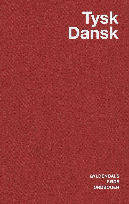 TYSK-DANSK ORDBOG