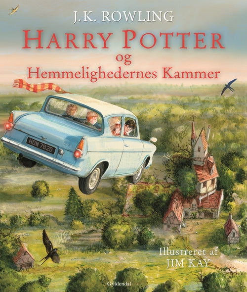 HARRY POTTER OG HEMMELIGHEDERNES KAMMER ILLUSTRERE