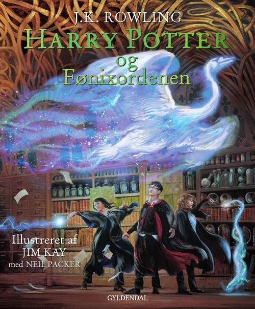 HARRY POTTER ILLUSTRERET 5 - HARRY POTTER OG FØNIX