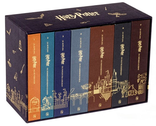 HARRY POTTER 1-7 - 25 ÅRS JUBILÆUMSUDGAVER I BOKSSÆT