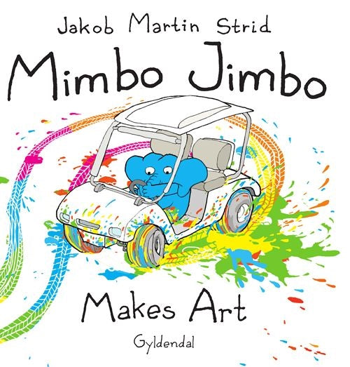MIMBO JIMBO MAKES ART - ENGELSK UDGAVE