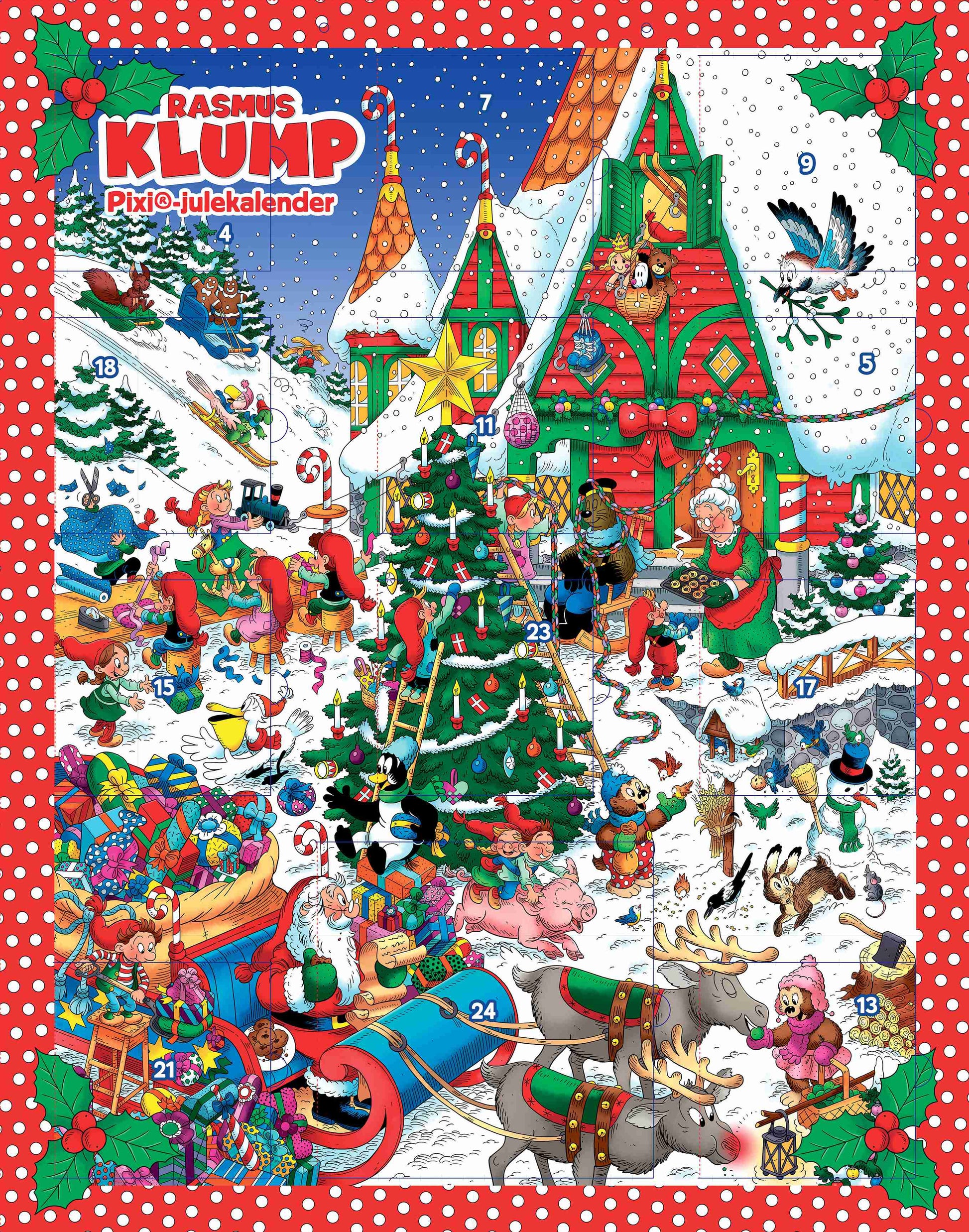 RASMUS KLUMPS PIXI®-JULEKALENDER