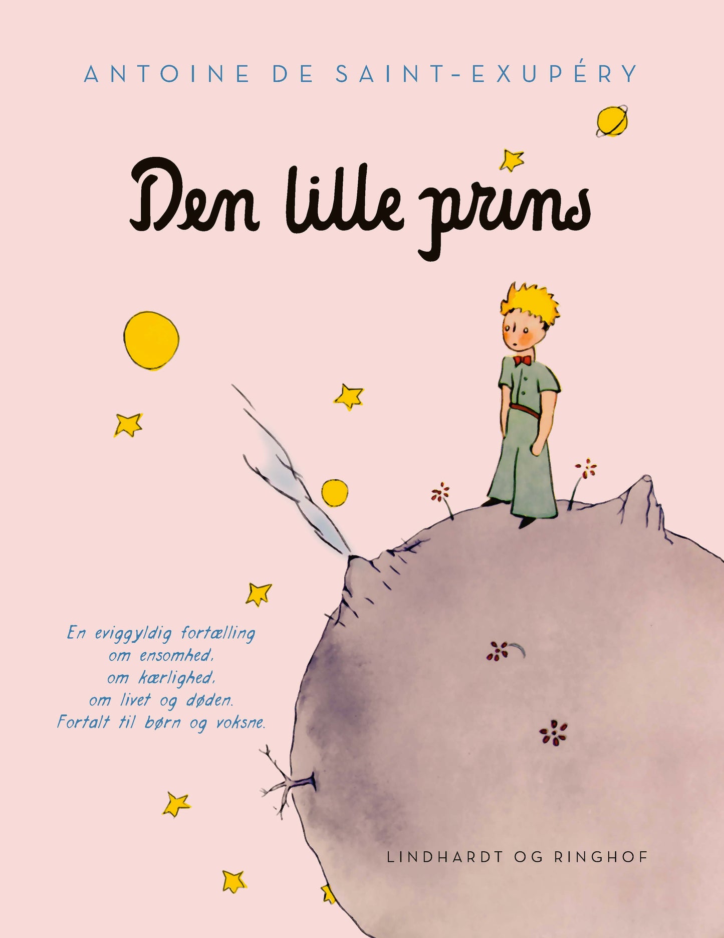 DEN LILLE PRINS, LYSERØD HARDBACK