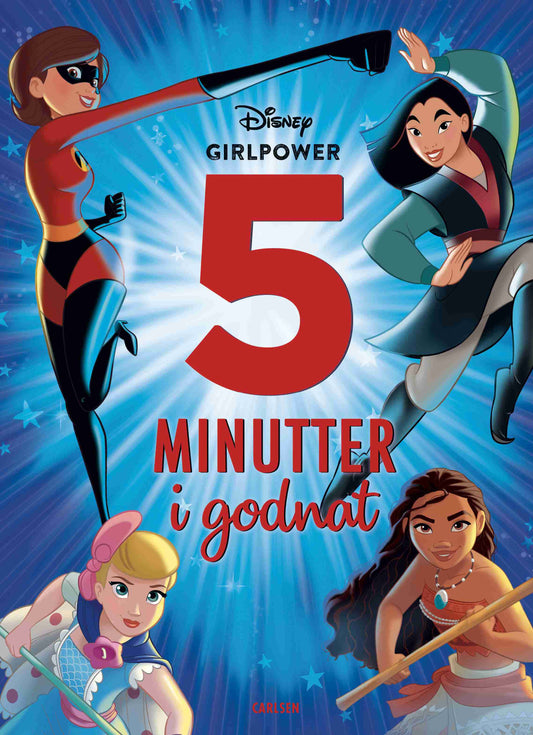 FEM MINUTTER I GODNAT - DISNEY GIRLPOWER