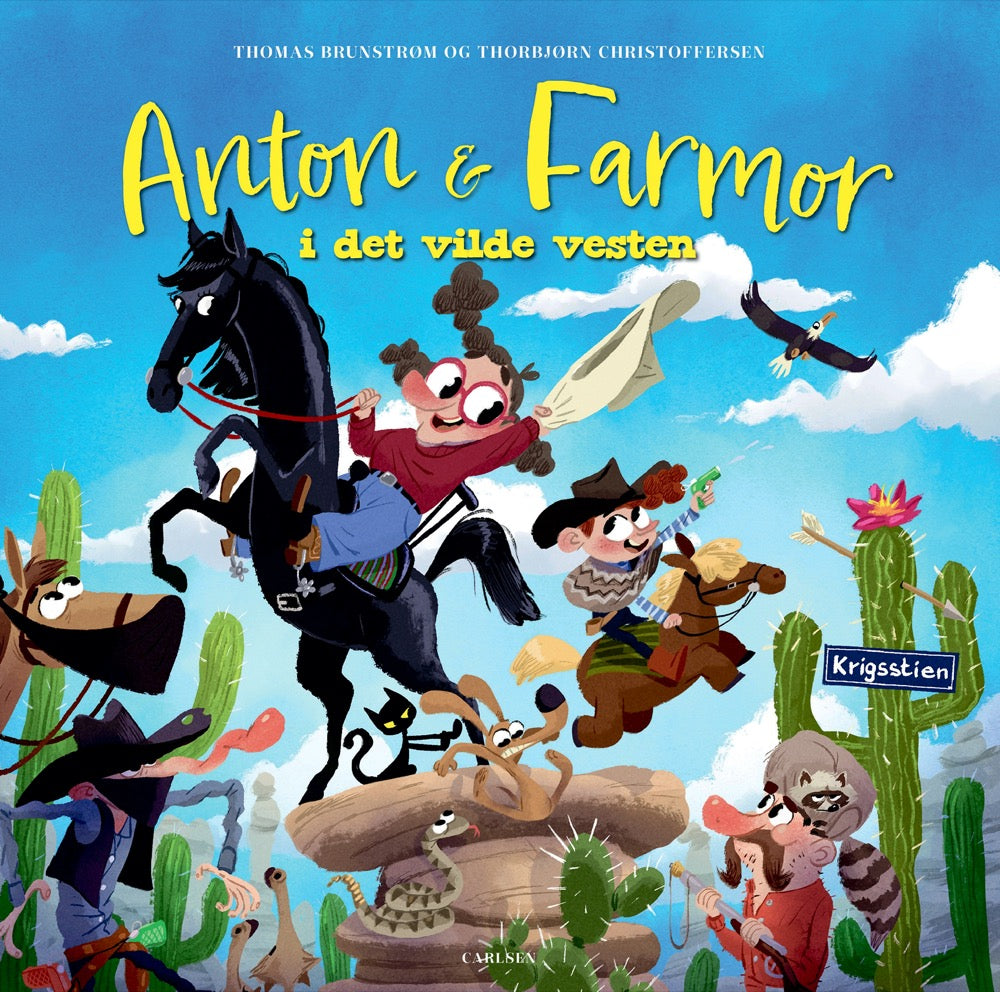 ANTON OG FARMOR I DET VILDE VESTEN