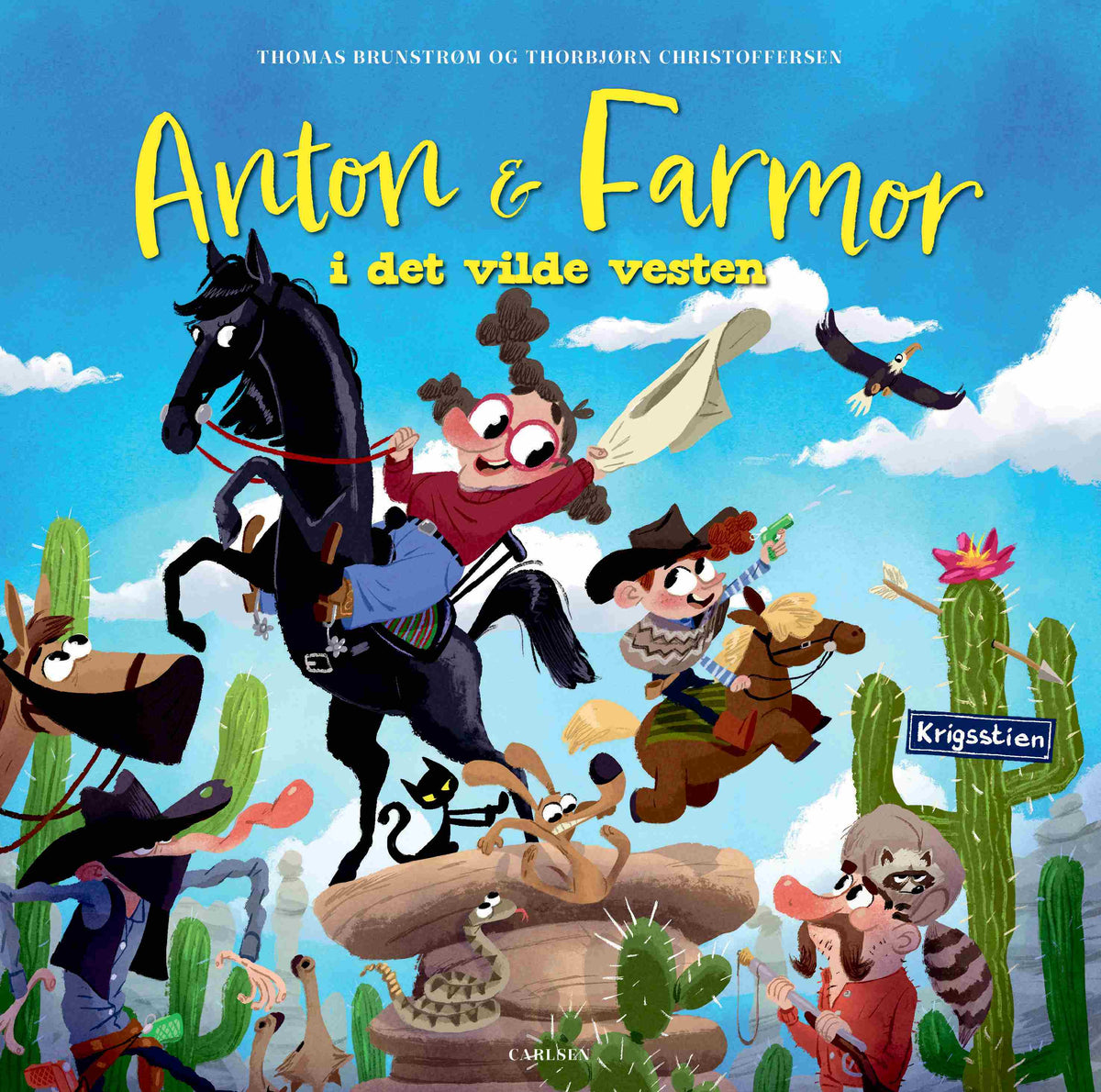 ANTON OG FARMOR I DET VILDE VESTEN