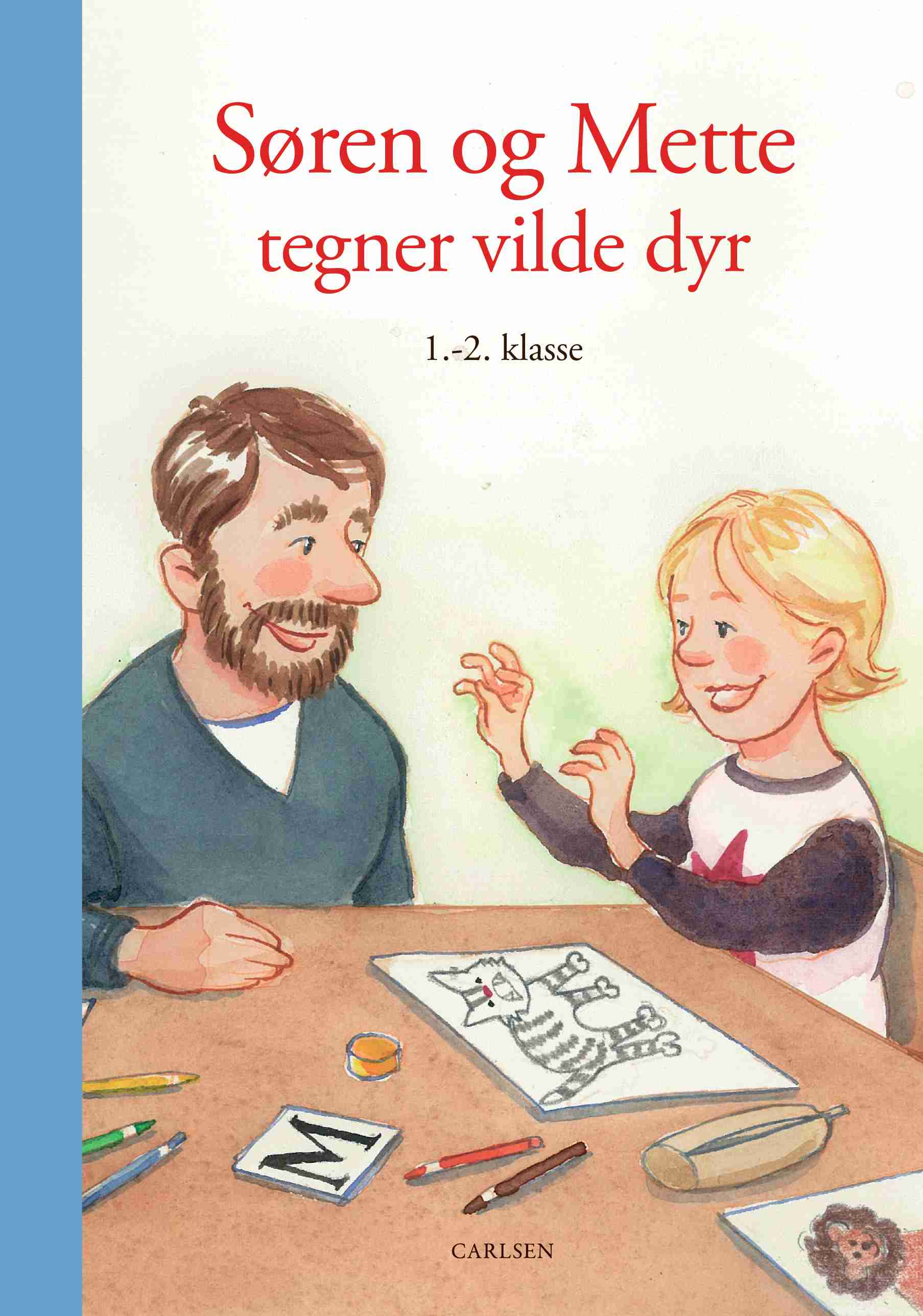 SØREN OG METTE TEGNER VILDE DYR