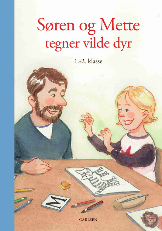 SØREN OG METTE TEGNER VILDE DYR