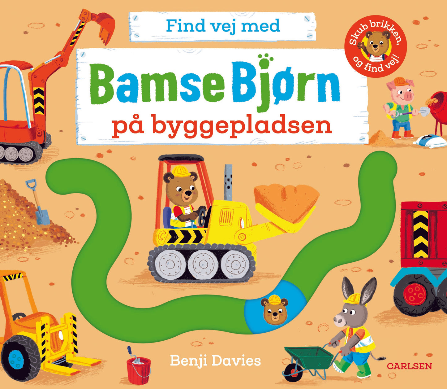 FIND VEJ MED BAMSE BJØRN: PÅ BYGGEPLADSEN