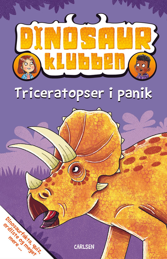 DINOSAURKLUBBEN (2): TRICERATOPSER I PANIK